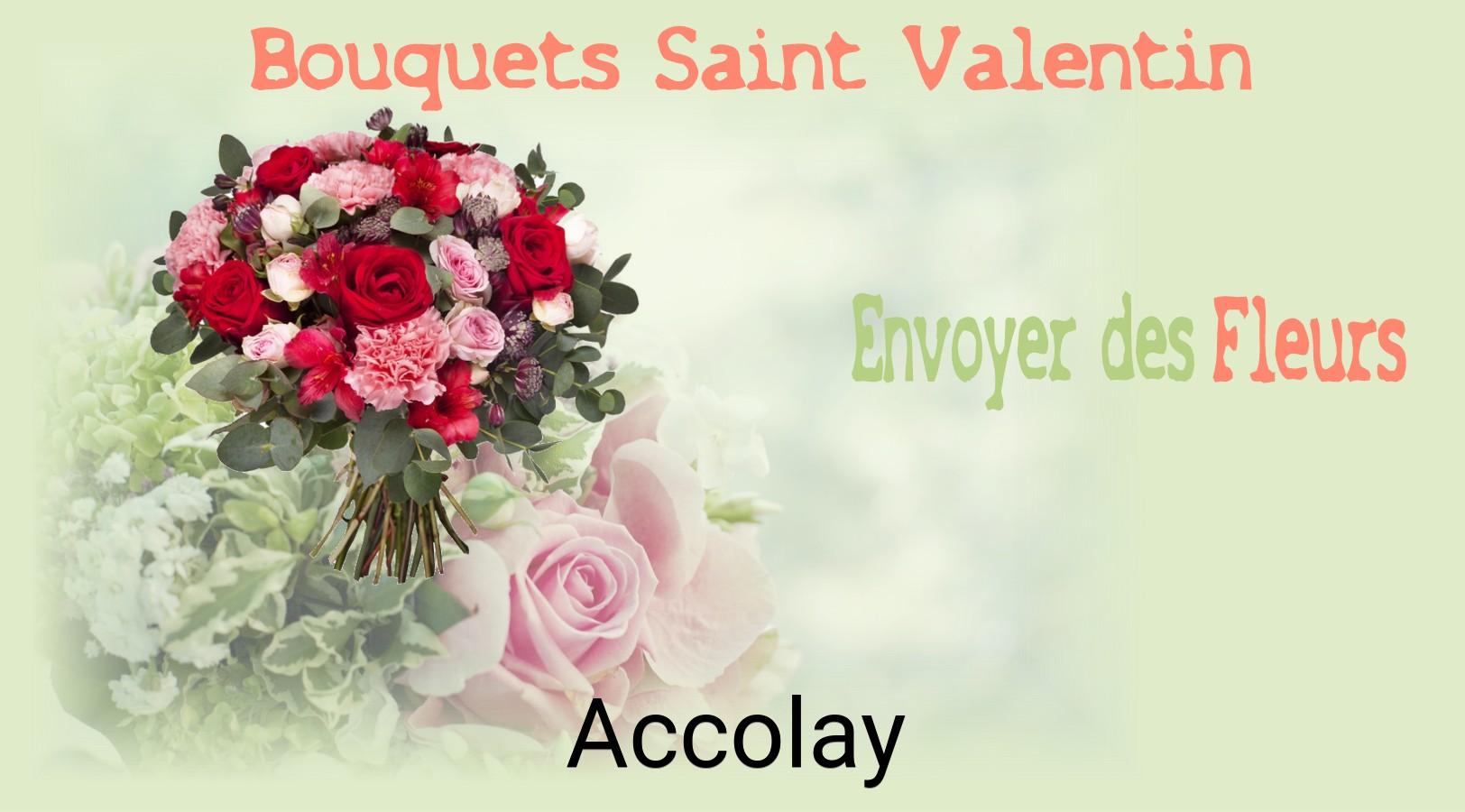 Roses de Saint-Valentin livrées à Accolay